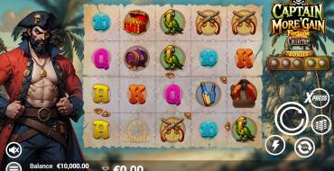 Captain More'gain: Slot machine
