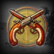Captain More'gain: Pistols
