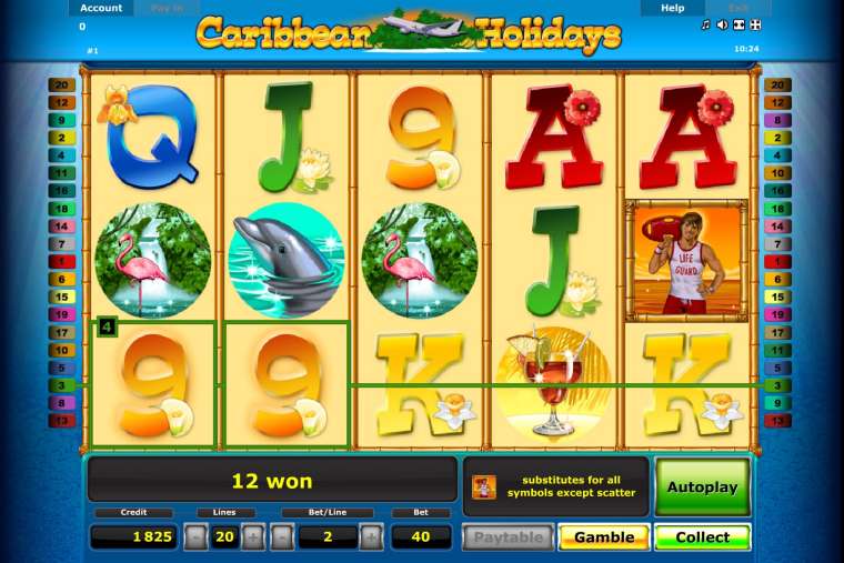 Play Caribbean Holidays pokie NZ