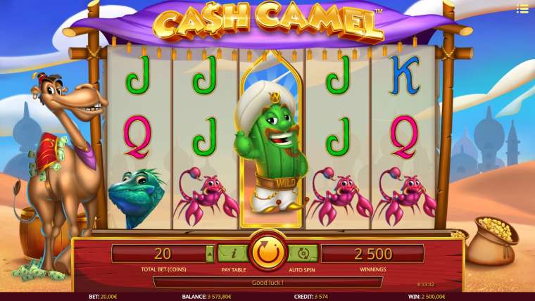 Play Cash Camel pokie NZ