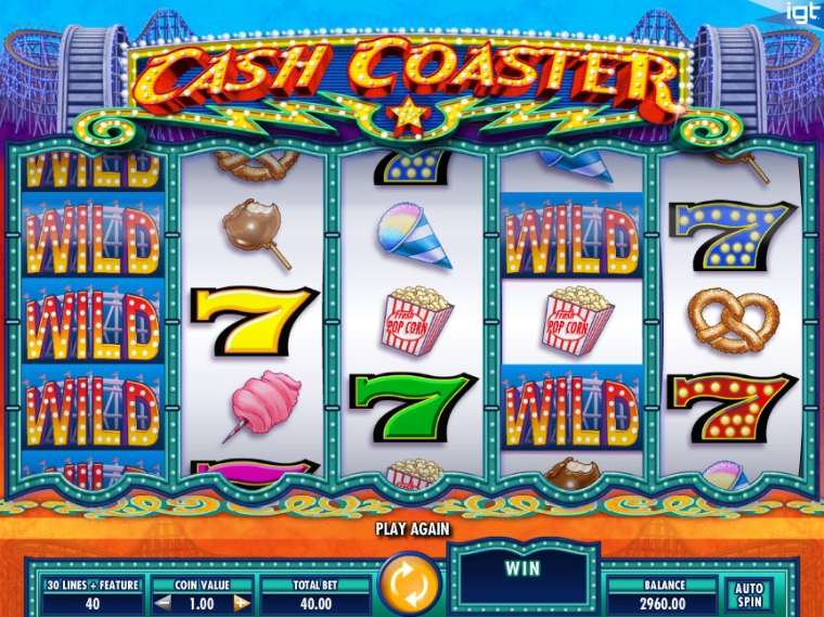 Play Cash Coaster pokie NZ