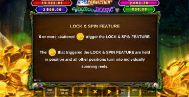 Cash Connection — Voodoo Magic: Bonus games
