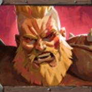 Cash Truck Begins: A bandit on a red background