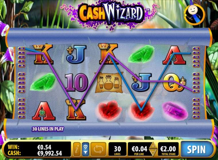 Play Cash Wizard pokie NZ
