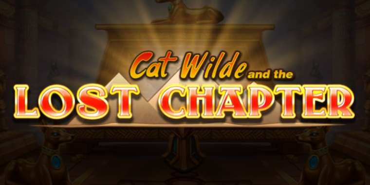 Play Cat Wilde and the Lost Chapter pokie NZ