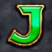 J symbol in Merlins Revenge Megaways pokie