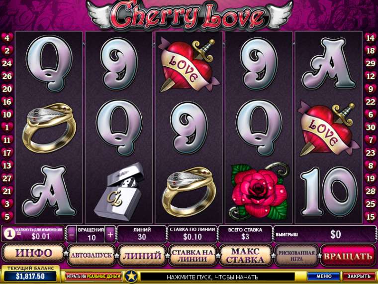 Play Cherry Love pokie NZ