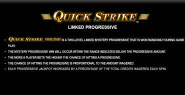 China Shores with Quick Strike Online: Bonus games