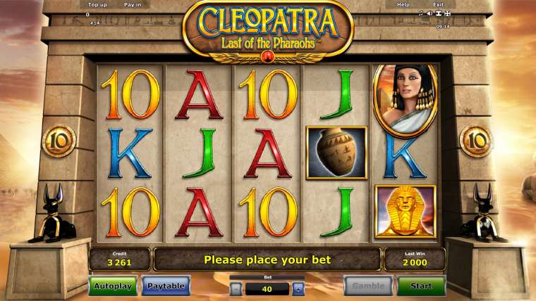Play Cleopatra: Last of the Pharaohs pokie NZ