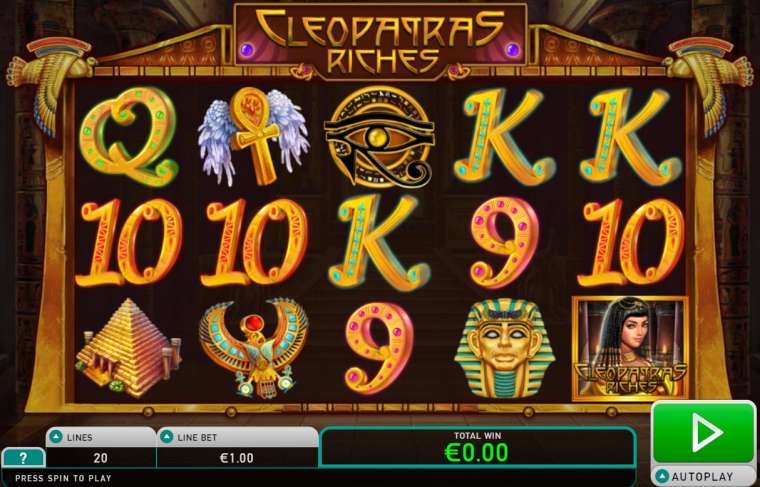 Play Cleopatra’s Riches pokie NZ