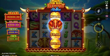 Coin Rush: Elephant Strike: Unique functionality
