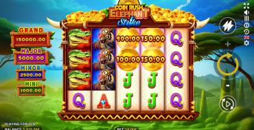 Coin Rush: Elephant Strike: Interface