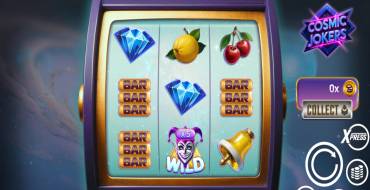 Cosmic Jokers: Slot machine