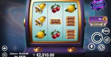 Cosmic Jokers: Winnings