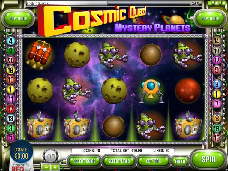 Play Cosmic Quest: Mystery Planets pokie NZ