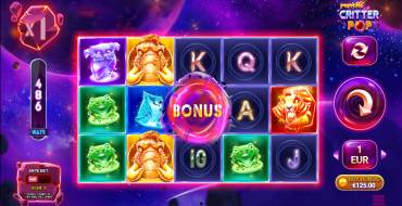CritterPop: Slot machine