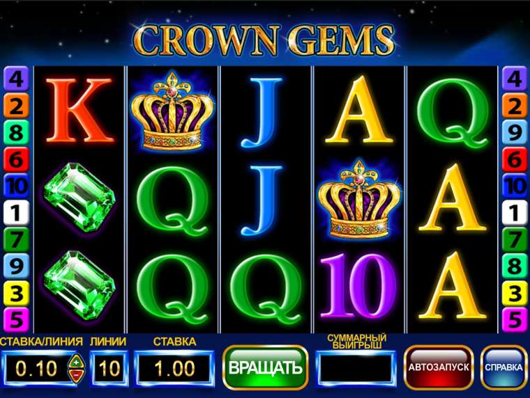 Play Crown Gems pokie NZ