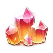 Crystal Clusters: Red crystal