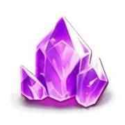 Crystal Clusters: Purple crystal
