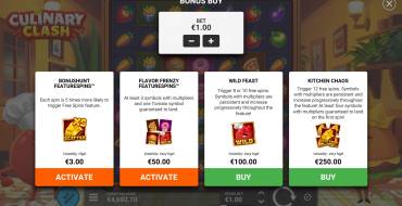 Culinary Clash: Unique features
