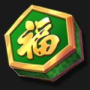 Green stone symbol in Gold Tiger Ascent pokie