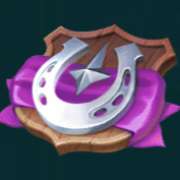 Purple horseshoe symbol in Marvelous Furlongs pokie