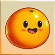 Orange symbol symbol in Tooty Fruity Fruits pokie