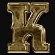 K symbol in Outlaws pokie