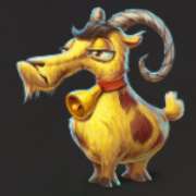 Goat symbol in Micro Knights pokie