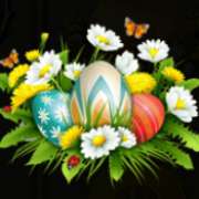 Eggs symbol in Retro Easter pokie