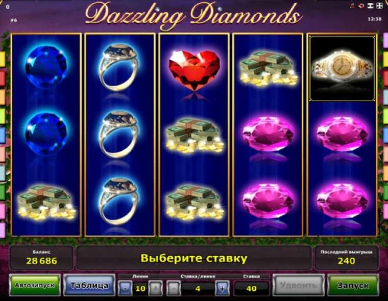 Play Dazzling Diamonds pokie NZ