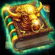 Scatter symbol in Book Of Rampage pokie