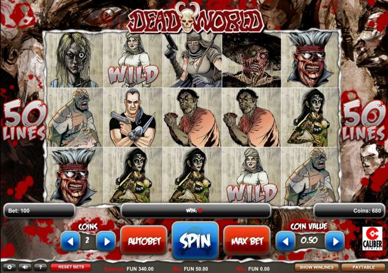 Play Deadworld pokie NZ
