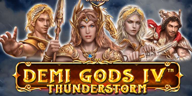 Play Demi Gods IV Thunderstorm pokie NZ