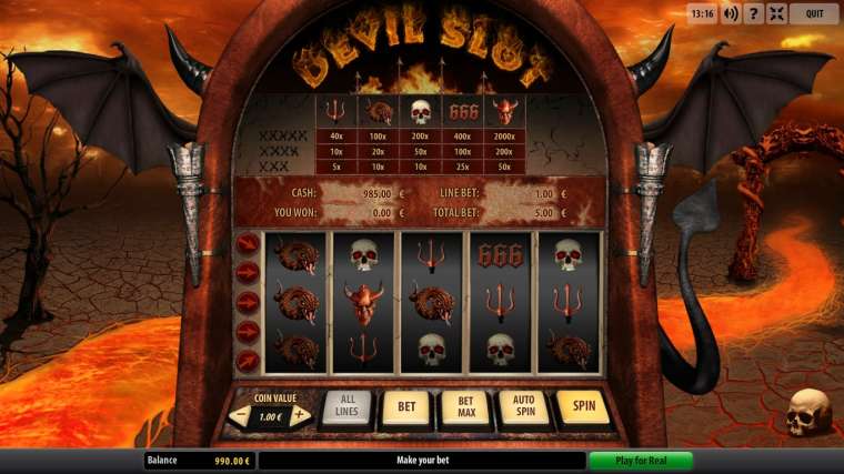 Play Devil Slot pokie NZ