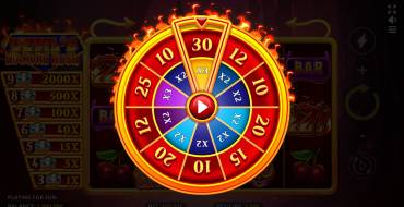 Devil's Diamond Rush: Bonus wheel