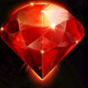 Ruby symbol in Book Of Diamonds Reloaded pokie