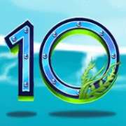 10 symbol in Fishin Bonanza pokie