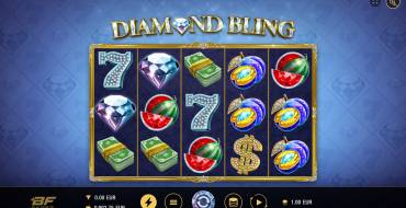 Diamond Bling: Slot machine