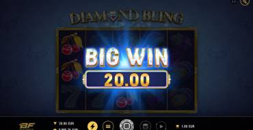 Diamond Bling: Winnings