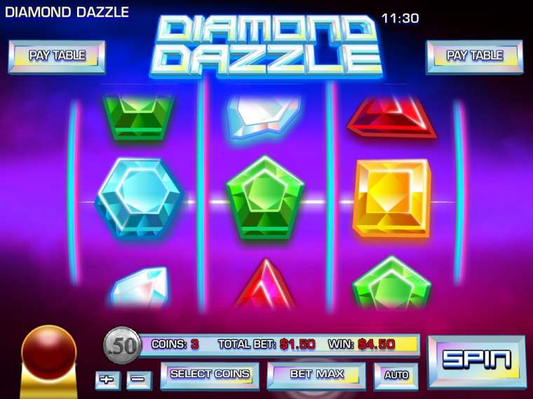 Play Diamond Dazzle pokie NZ