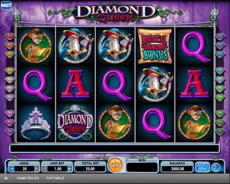Play Diamond Queen pokie NZ