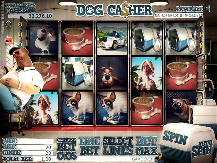 Play Dog Casher pokie NZ