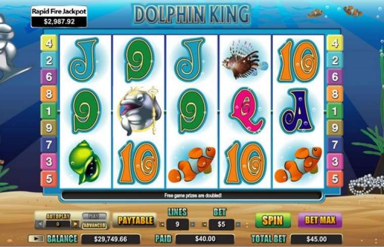 Play Dolphin King pokie NZ