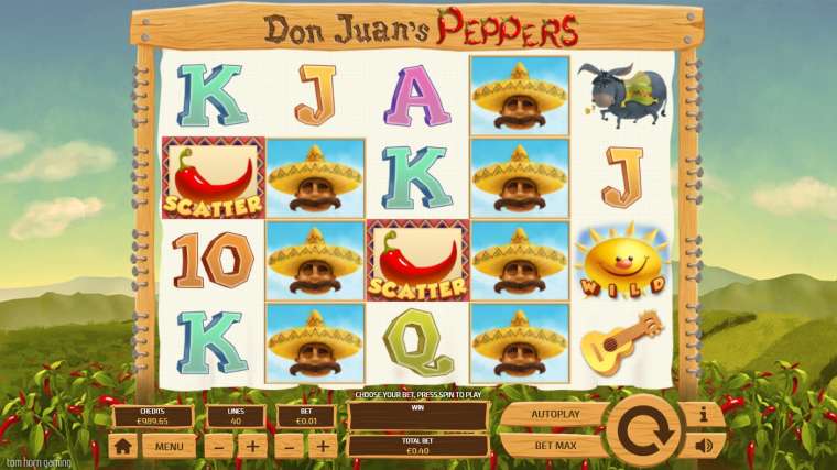 Play Don Juan’s Peppers pokie NZ