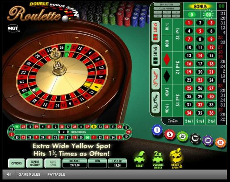 Play Double Bonus Spin Roulette in NZ