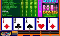 Play Double Double Bonus Poker