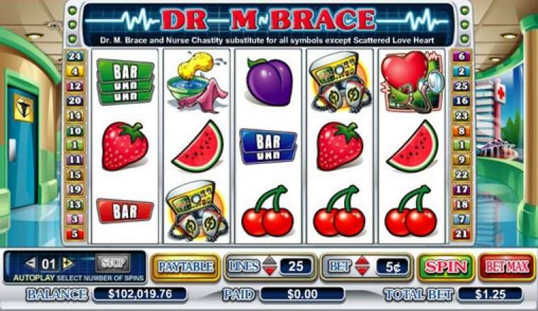 Play Dr. M. Brace pokie NZ