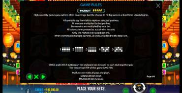 Dragon Hot Hold and Spin: Rules