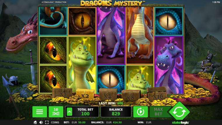 Play Dragons Mystery pokie NZ